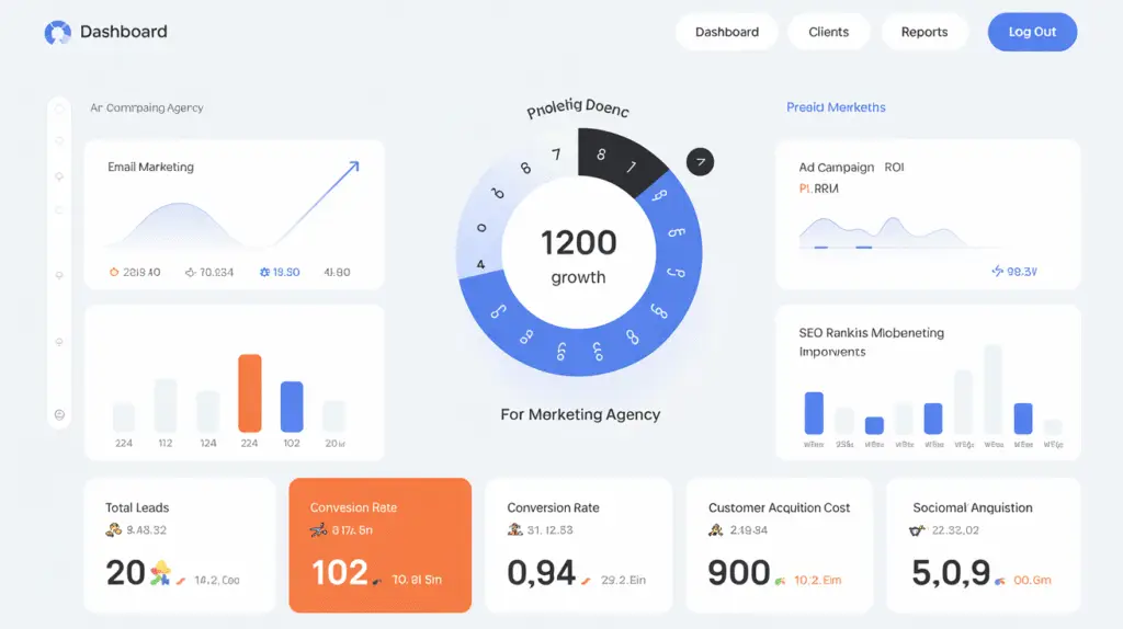 multi-channel lead generation campaigns in Phoenix Arizona with funnels and marketing dashboard visuals