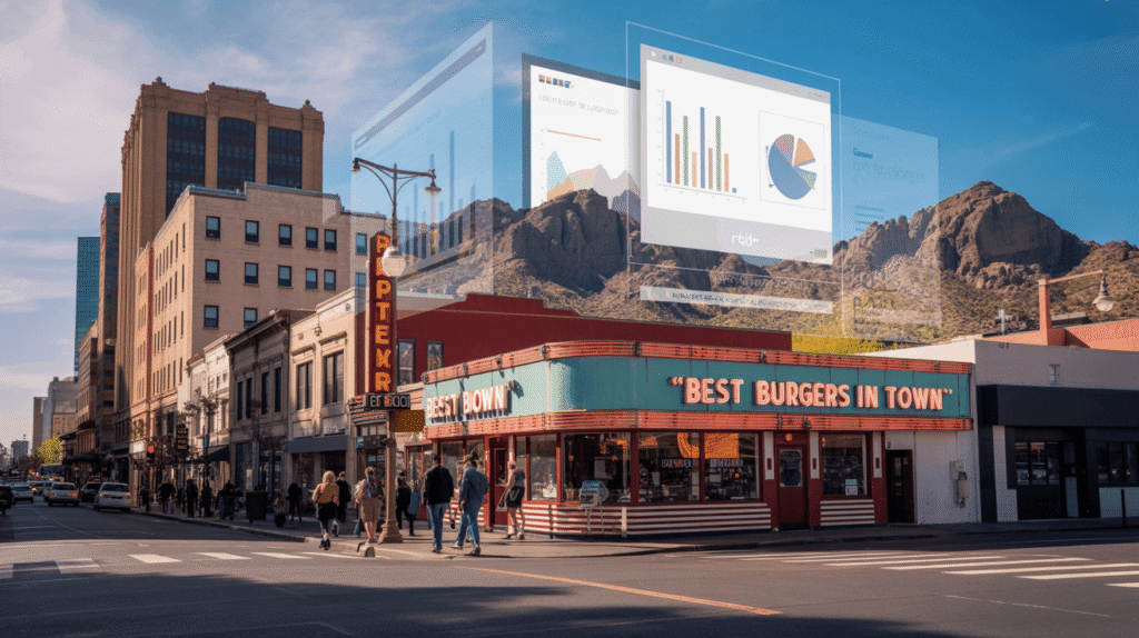 internet marketing services in Phoenix Arizona with local business visuals