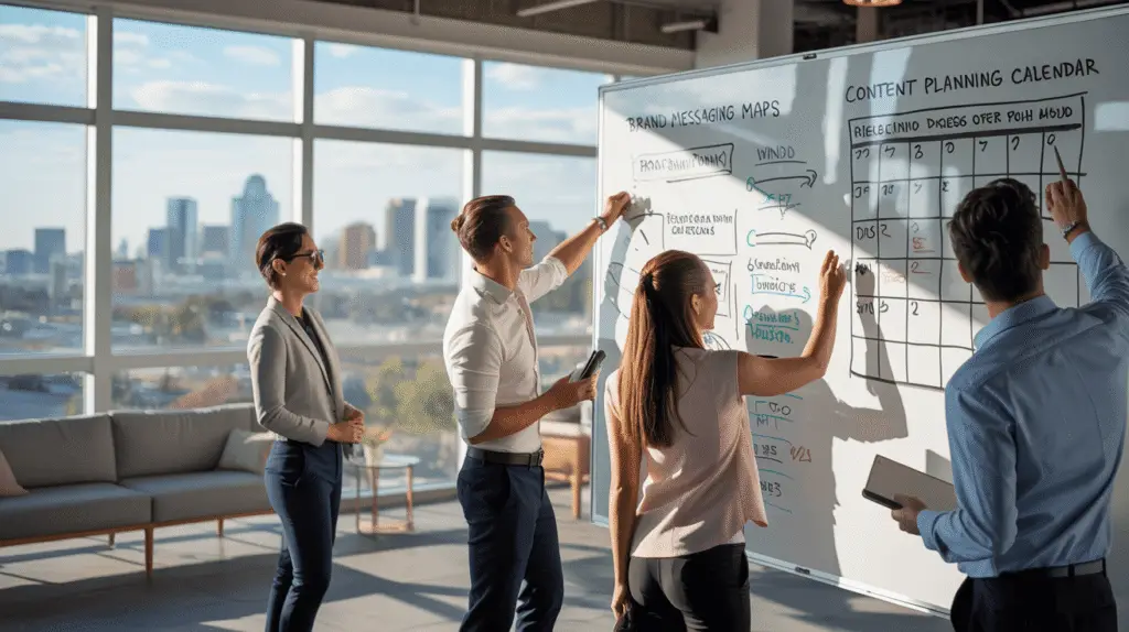 marketing consulting in Phoenix Arizona with brand strategy maps, audits, and planning tools for multi-location service brands