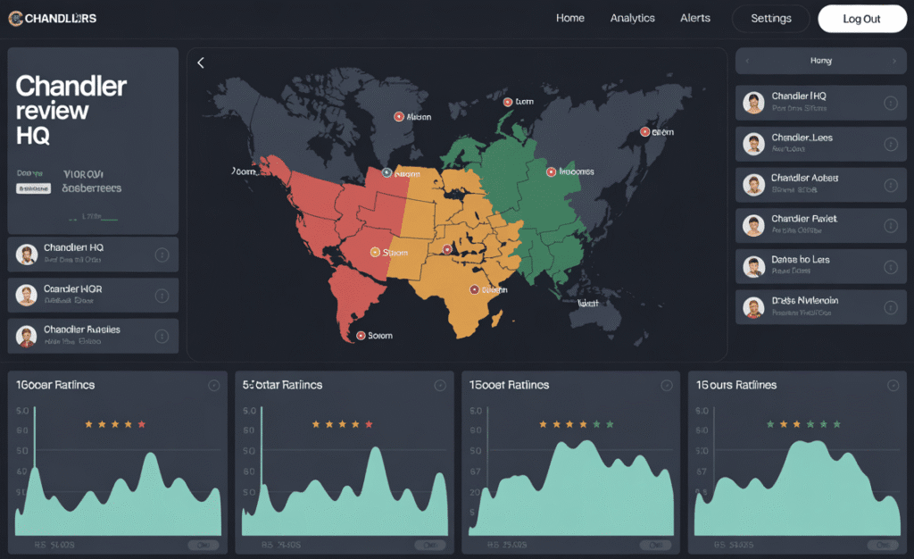 Franchise reviews marketing dashboard for franchisors managing reputation at scale