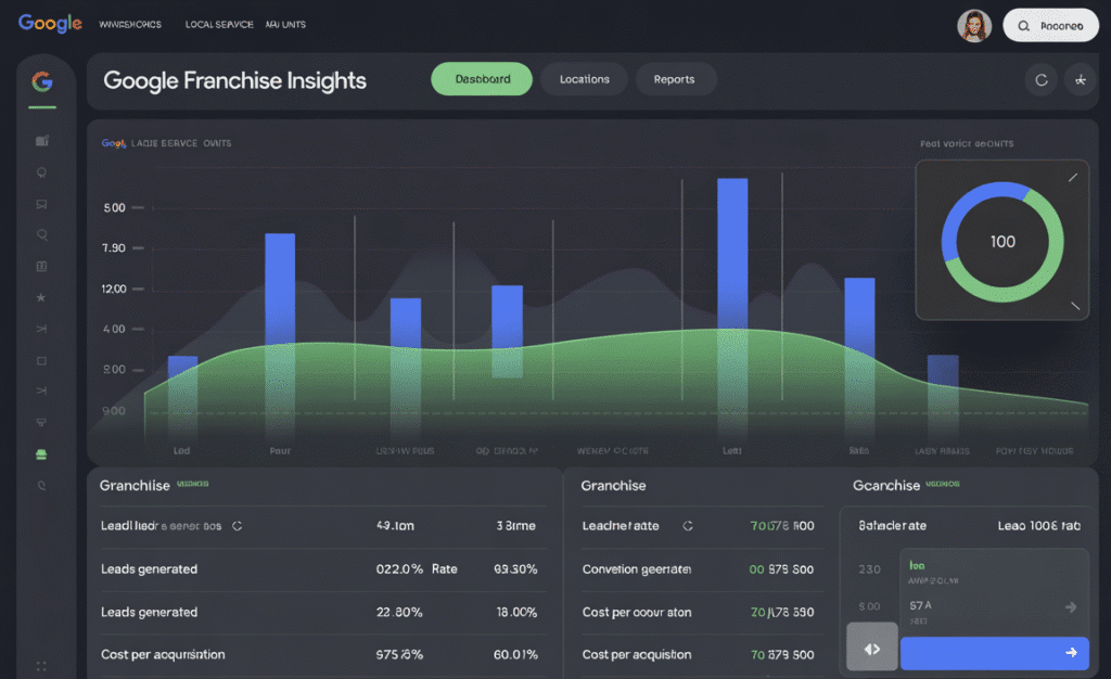 Franchise Local Services Ads management at scale for franchisors across multiple cities