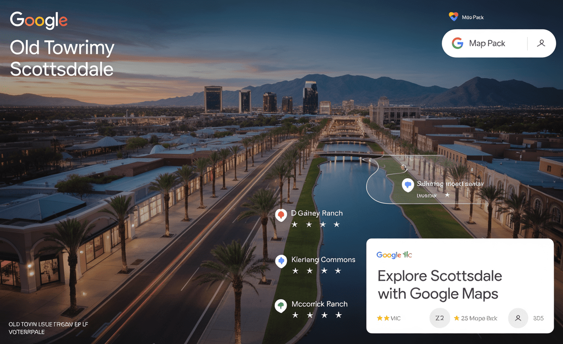 Local SEO and Google Business Profile optimization for Scottsdale businesses near Old Town, Fashion Square, and McDowell Sonoran Preserve.