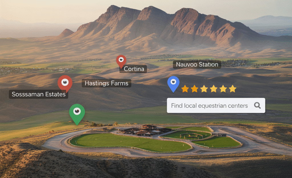Local SEO and Google Business Profile optimization for Queen Creek businesses near Horseshoe Park, Queen Creek Marketplace, and the San Tan Mountains.