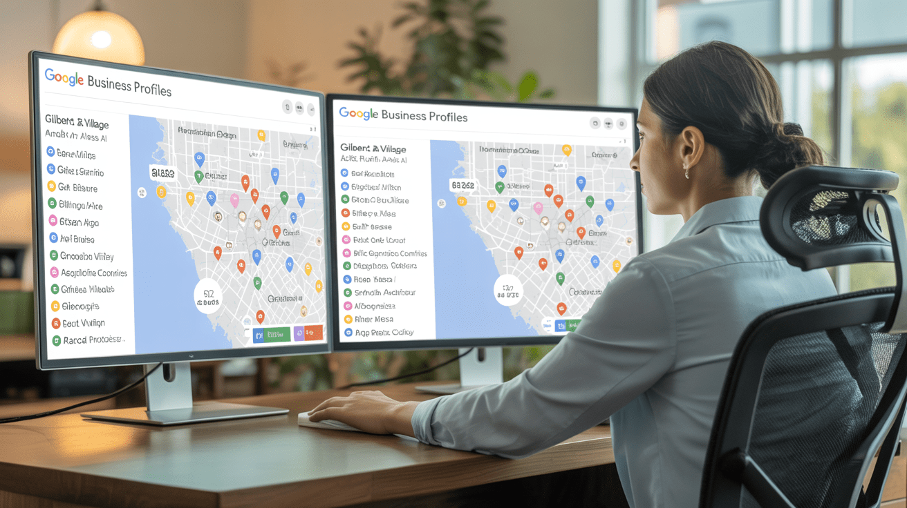 Local SEO franchise GBP ranking strategy for businesses in Gilbert AZ