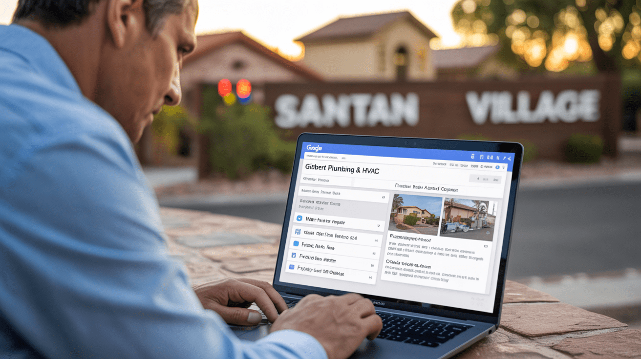 Local service business GBP optimization for contractors in Gilbert AZ